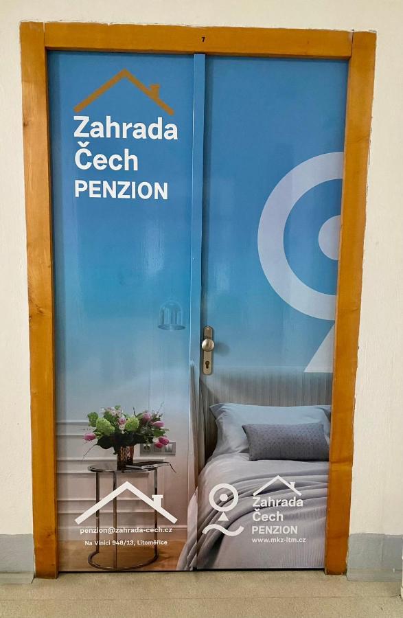 Penzion Zahrada Cech Litoměřice Kültér fotó