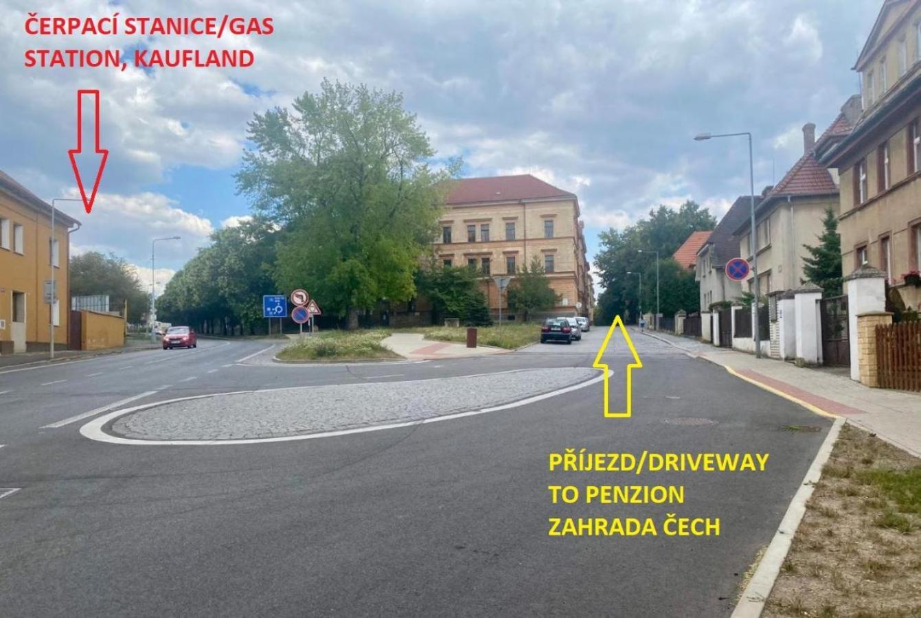Penzion Zahrada Cech Litoměřice Kültér fotó