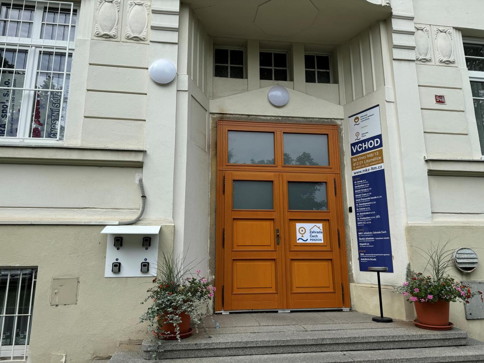 Penzion Zahrada Cech Litoměřice Kültér fotó